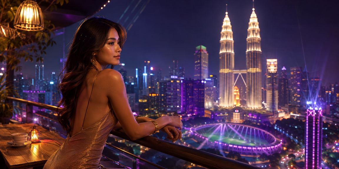 Suasana kasino hiburan di Kuala Lumpur dengan gaya Melayu