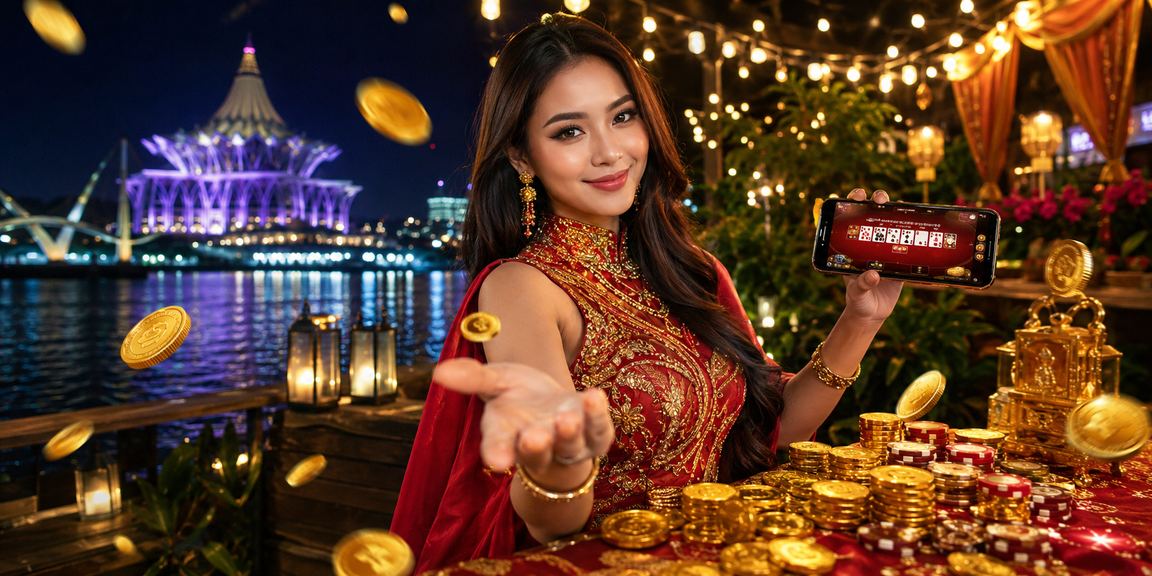 Komuniti permainan Teen Patti dengan budaya tempatan di Kuching Sarawak