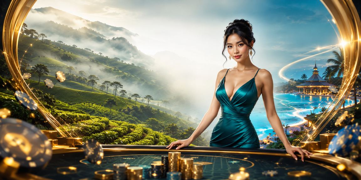 Permainan Baccarat dalam talian Malaysia dengan suasana kasino profesional